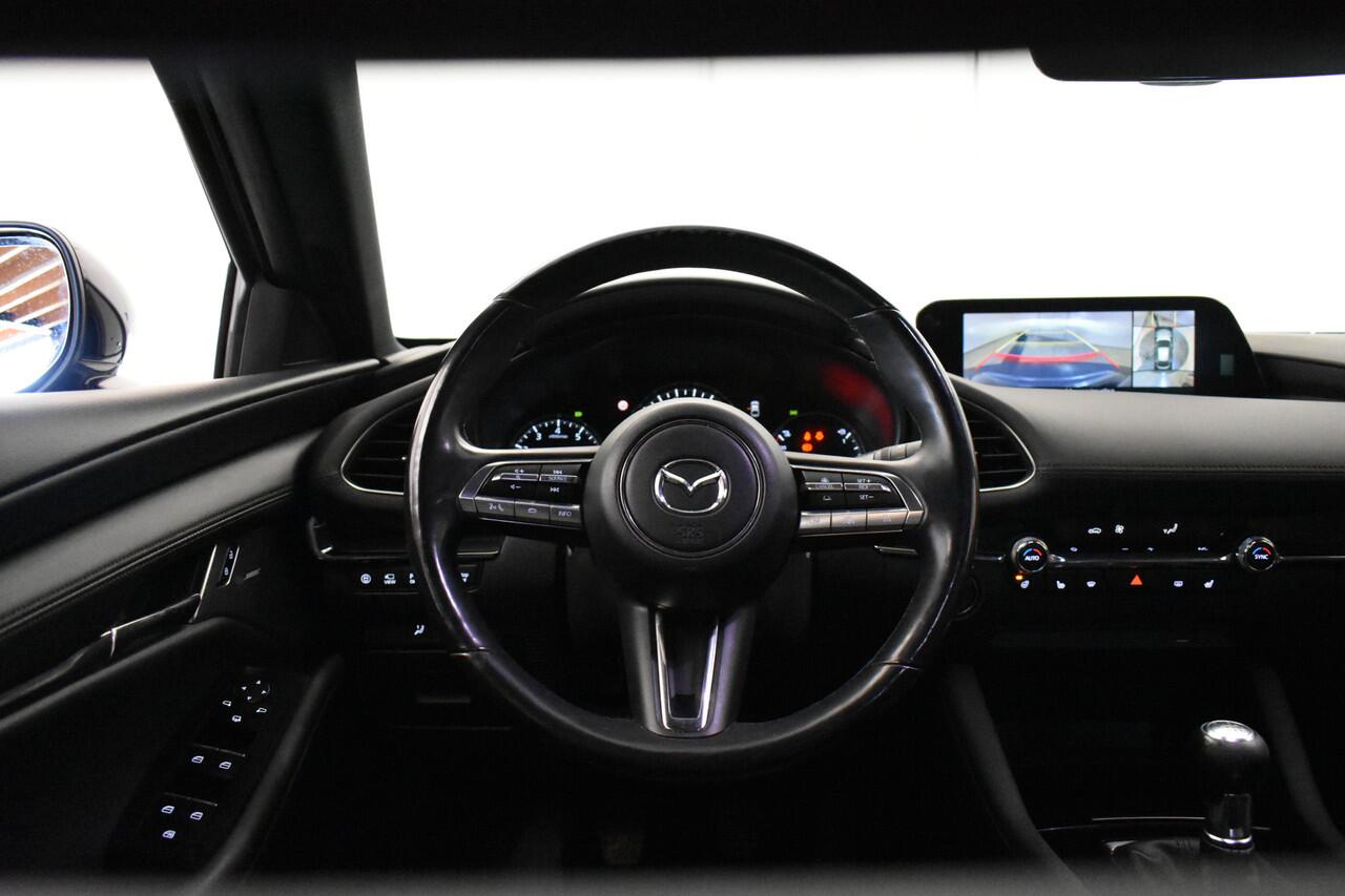Mazda 3 2.0 e-SkyActiv-X M Hybrid 180 PKLuxury Trekh Camera Vol Leder dodeh detec