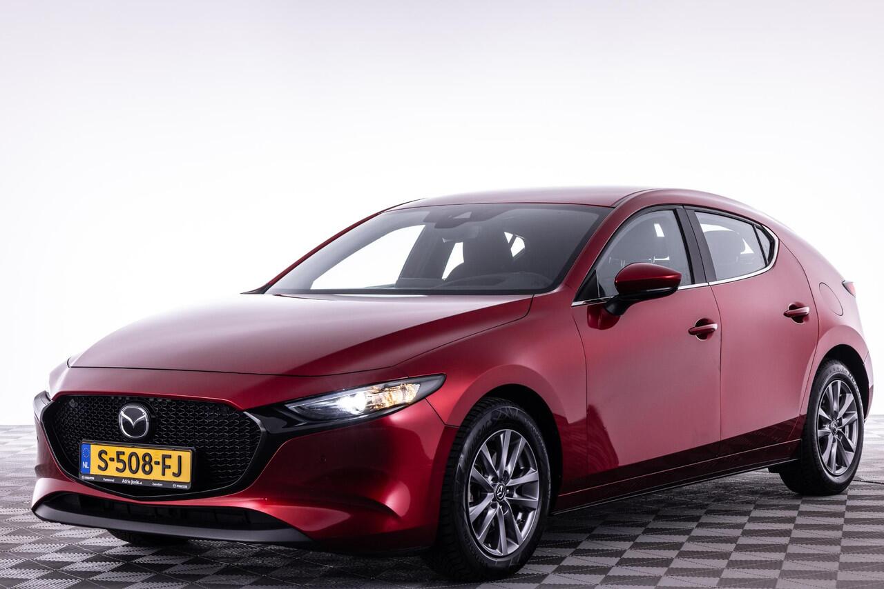 Mazda 3 2.0 e-SkyActiv-G M Hybrid 122 Comfort | APPLE CARPLAY | DODEHOEK DETECTIE | HEAD UP | ACHTERUITRIJCAMERA | ADAPTIEF CRUISE CONTROL | NED AUTO | * 6 JAAR FABRIEKSGARTANTIE |