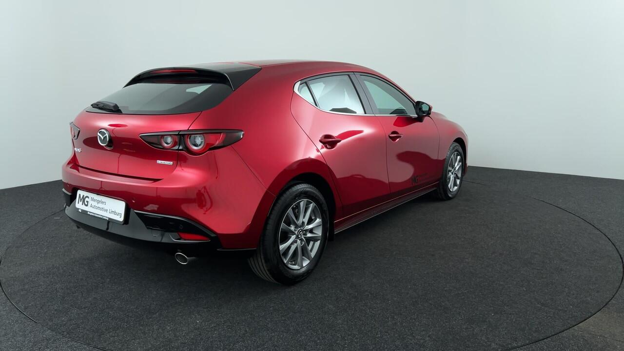 Mazda 3 2.5 e-SkyActiv-G M Hybrid 140 Prime-line Automaat | Rijklaar | Navigatie | Sensoren achter | Achteruitrijcamera