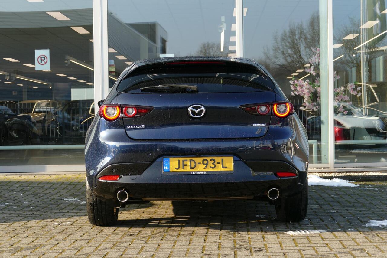Mazda 3 2.0 e-SkyActiv-X M Hybrid 186 Nagisa | Headup display | Camera | Bose audio | Rijklaarprijs |