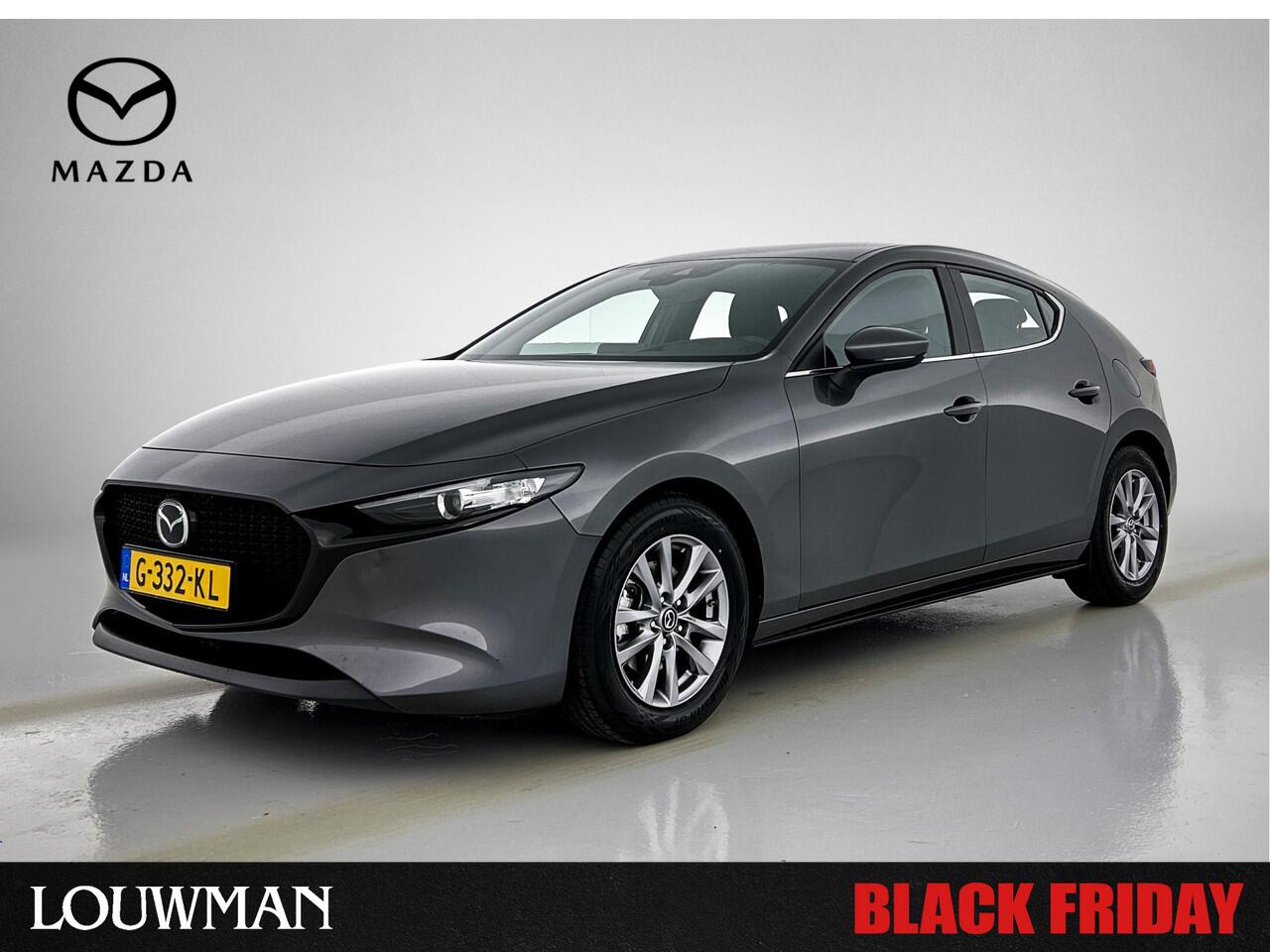 Mazda 3 2.0 e-SkyActiv-G M Hybrid Automaat | Navigatie | Parkeersensoren | Lichtmetalen velgen | Climate control |