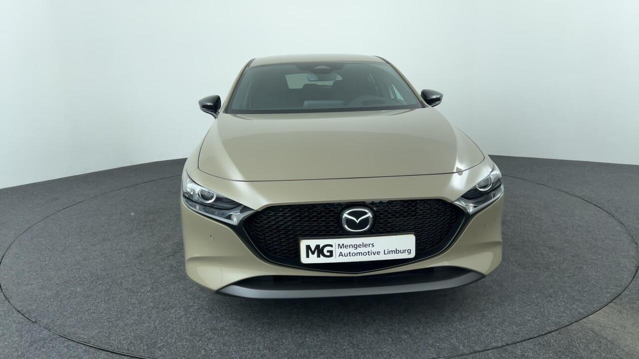 Mazda 3 2.5 e-SkyActiv-G M Hybrid 140 Homura | Rijklaar | Navigatie | Adaptive Cruise Control | Stoel-/stuur verwarming