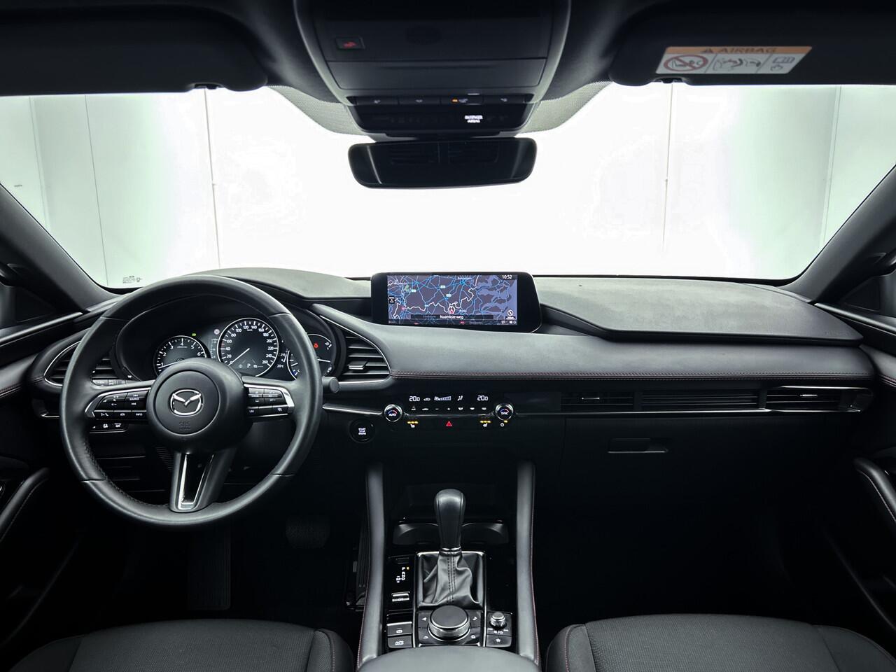 Mazda 3 2.0 e-SkyActiv-G M Hybrid 150 Homura Stoelverwarming | Achter camera | Blindspot