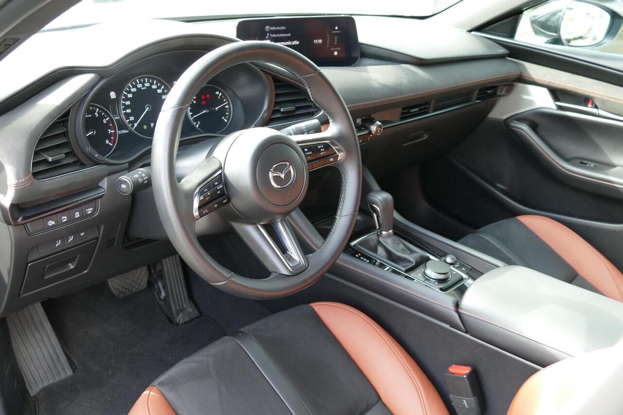 Mazda 3 2.5 e-SkyActiv-G M Hybrid 140 Nagisa | Adapt Cruise | Apple/Android | Bose | Camera | RIJKLAARPRIJS!!