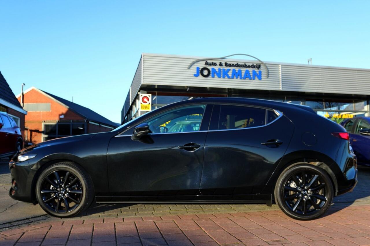 Mazda 3 2.5 e-SkyActiv-G M Hybrid 140 Nagisa,Black line ,RIJKLAARPRIJS!