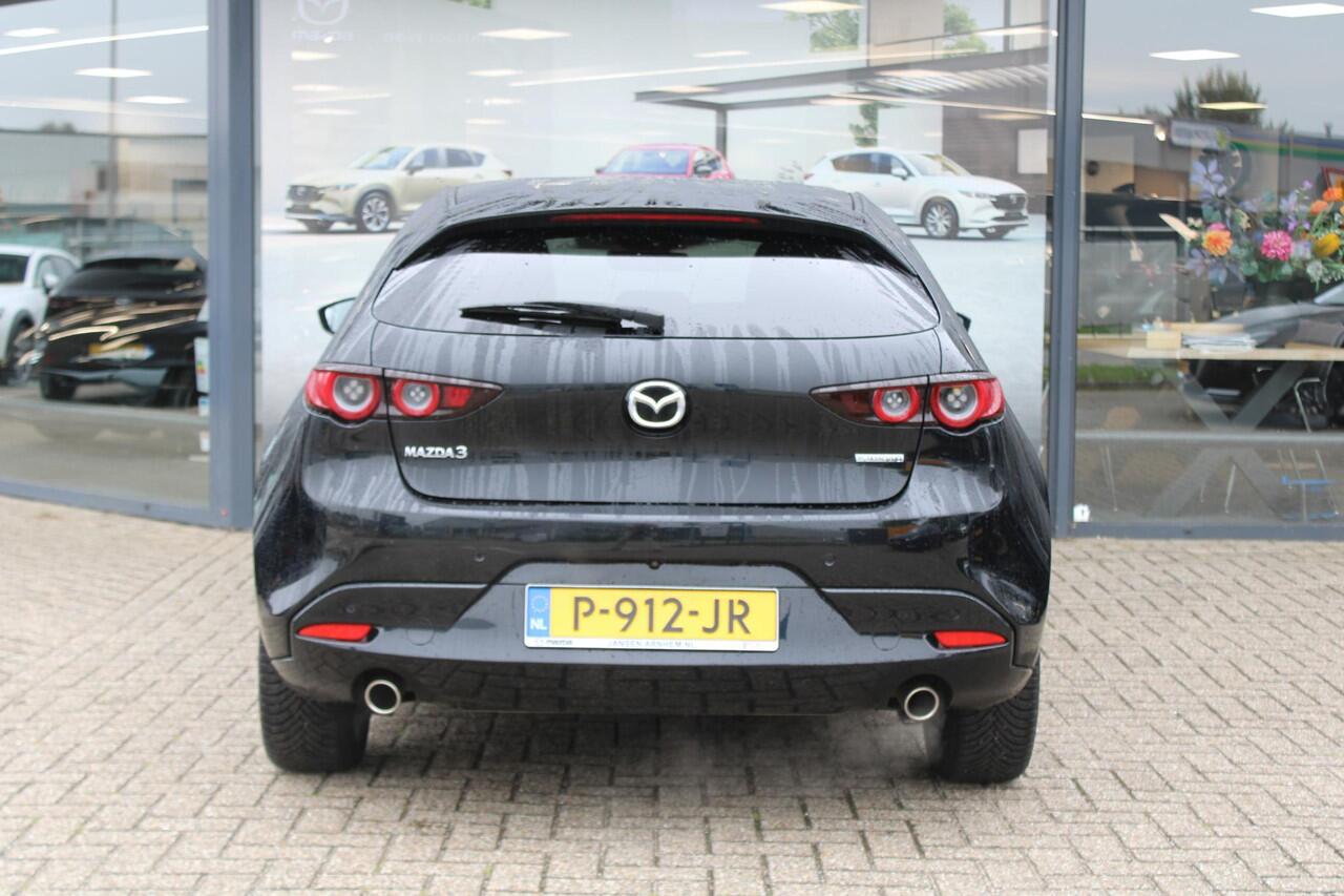 Mazda 3 2.0 e-SkyActiv-G M Hybrid 150 Sportive , Automaat, Leder, Camera, All Season, LMV 18 Inch, Stuur/Stoel Verwarming, Apple Carplay, Android Auto, Clima, Bose, Adap.Cruise, PDC, HUD, Bluetooth