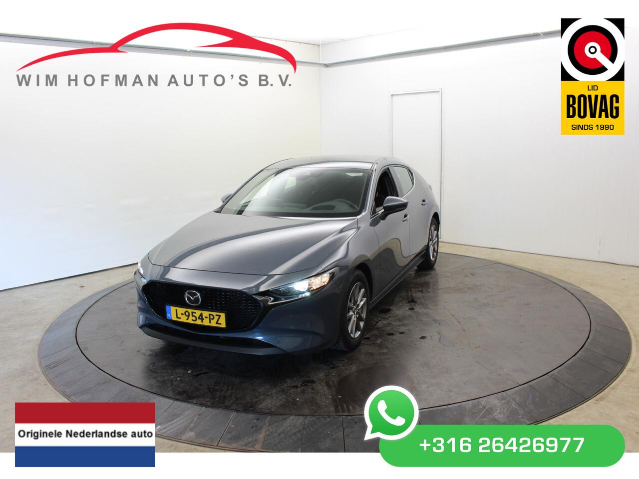 Mazda 3 2.0 e-SkyActiv-X M Hybrid 186pk | Camera | Head-Up | Cruise | Dhoek |Stoel + Stuur ver |