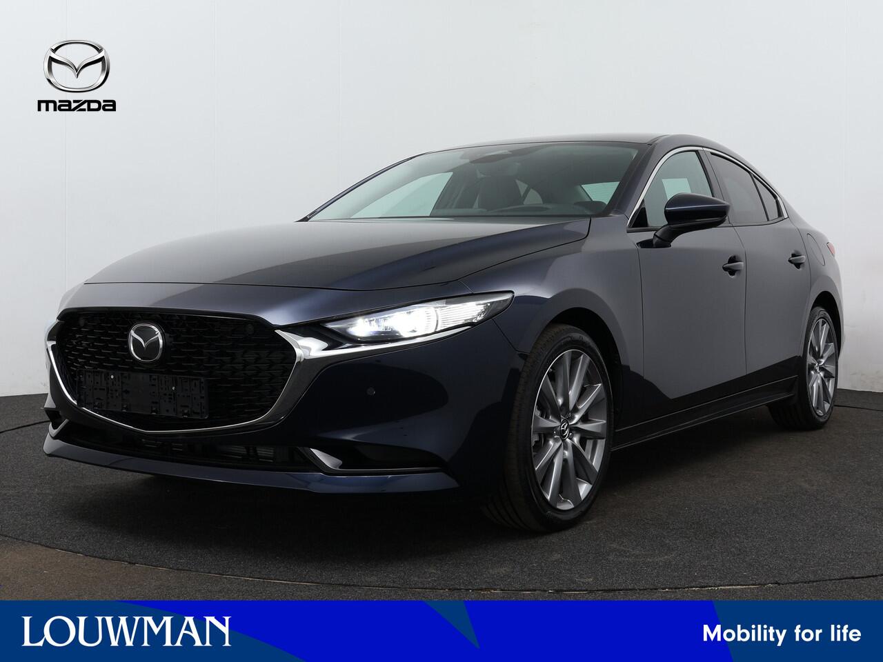 Mazda 3 2.0 e-SkyActiv-G M Hybrid 150 Exclusive-line / Adaptieve cruise / Elec. stoelverst. + memory / Camera