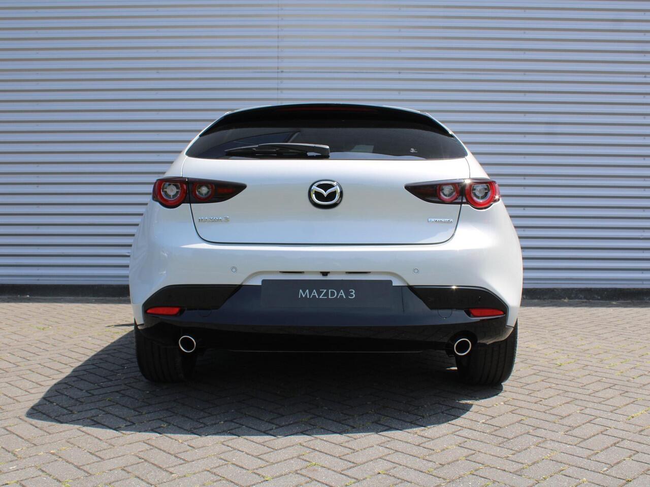 Mazda 3 2.0 e-SkyActiv-G M Hybrid 150 Homura | Nieuw | Hoge korting | Uit voorraad leverbaar |