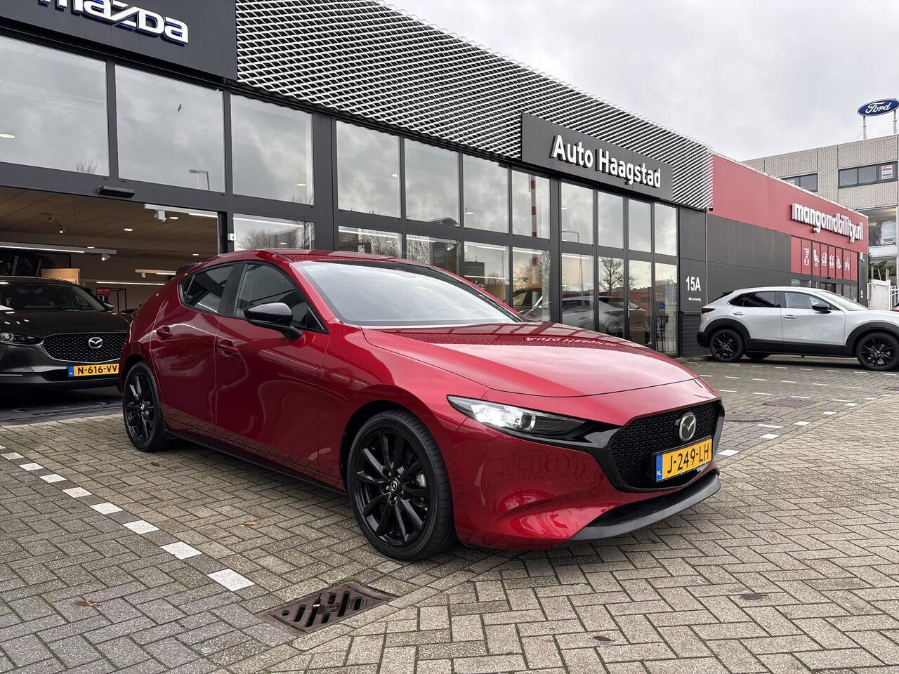 Mazda 3 2.0 e-SkyActiv-X M Hybrid 180 Dealer Onderhouden / Apple Carplay-Android Auto