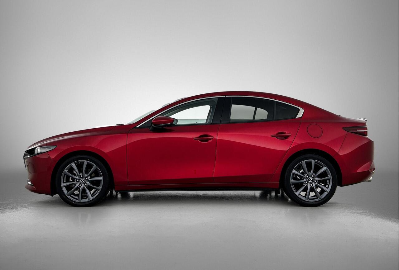 Mazda 3 2.0 e-SkyActiv-G M Hybrid 122 Luxury | Leer | Bose | 360 camera