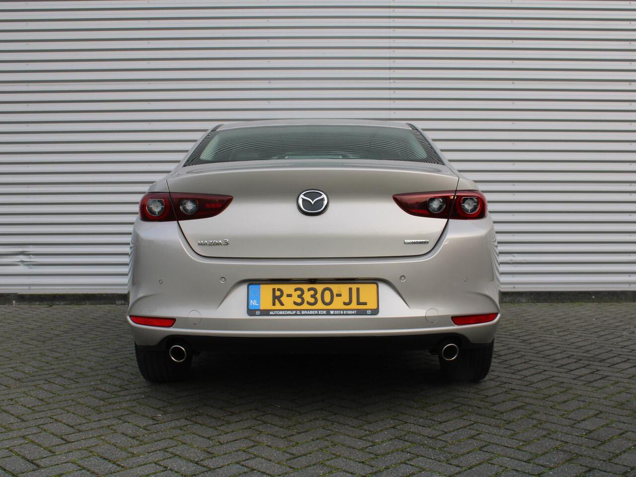 Mazda 3 2.0 e-SkyActiv-G M Hybrid 122PK 6MT Comfort | BTW Auto | Navi | Leder | Keyless | Camera | Elek. Stoelvers. |