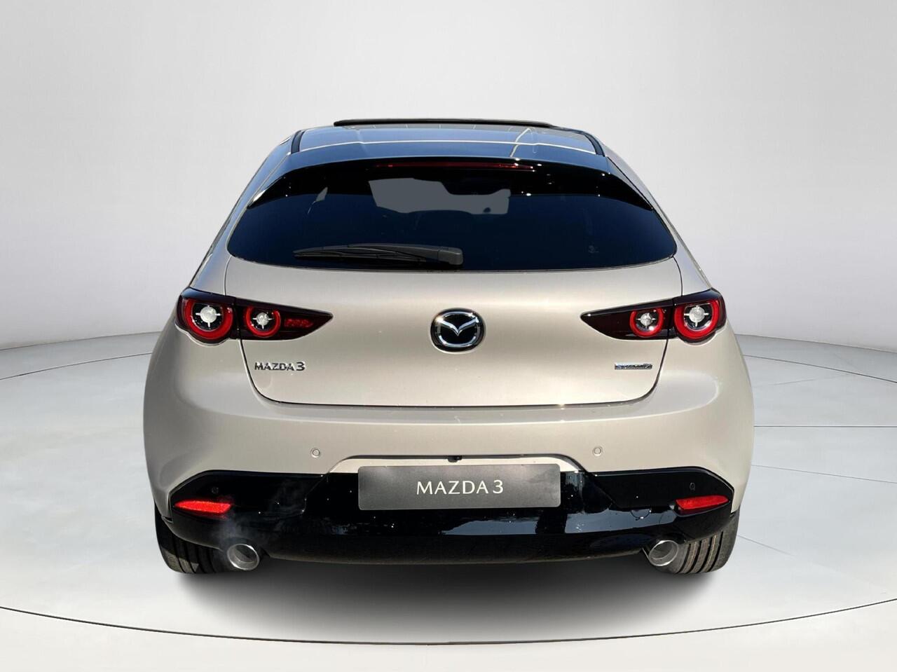 Mazda 3 2.0 e-SkyActiv-X M Hybrid 186 Exclusive-line | Sunroof Pack | Automaat |Model 2025 | Uit voorraad leverbaar |