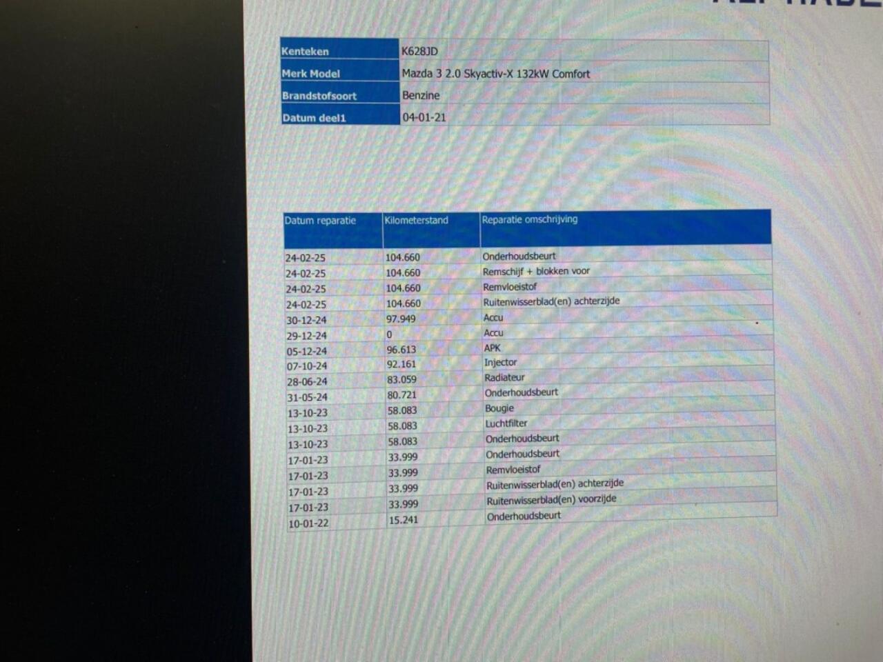 Mazda 3 2.0 e-SkyActiv-X M Hybrid 180 Comfort - Carplay, Camera, BOSE, Stoel/Stuur verw.