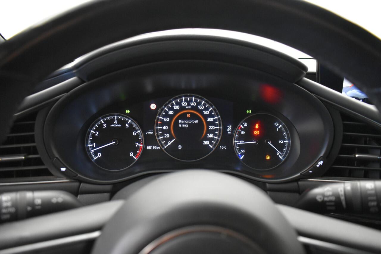 Mazda 3 2.0 e-SkyActiv-X M Hybrid 180 PKLuxury Trekh 360ºCamera Bose Vol Leder dodeh detec