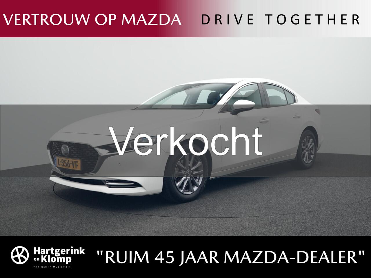 Mazda 3 2.0 e-SkyActiv-X Comfort met Bose/Leer pakket : dealer onderhouden