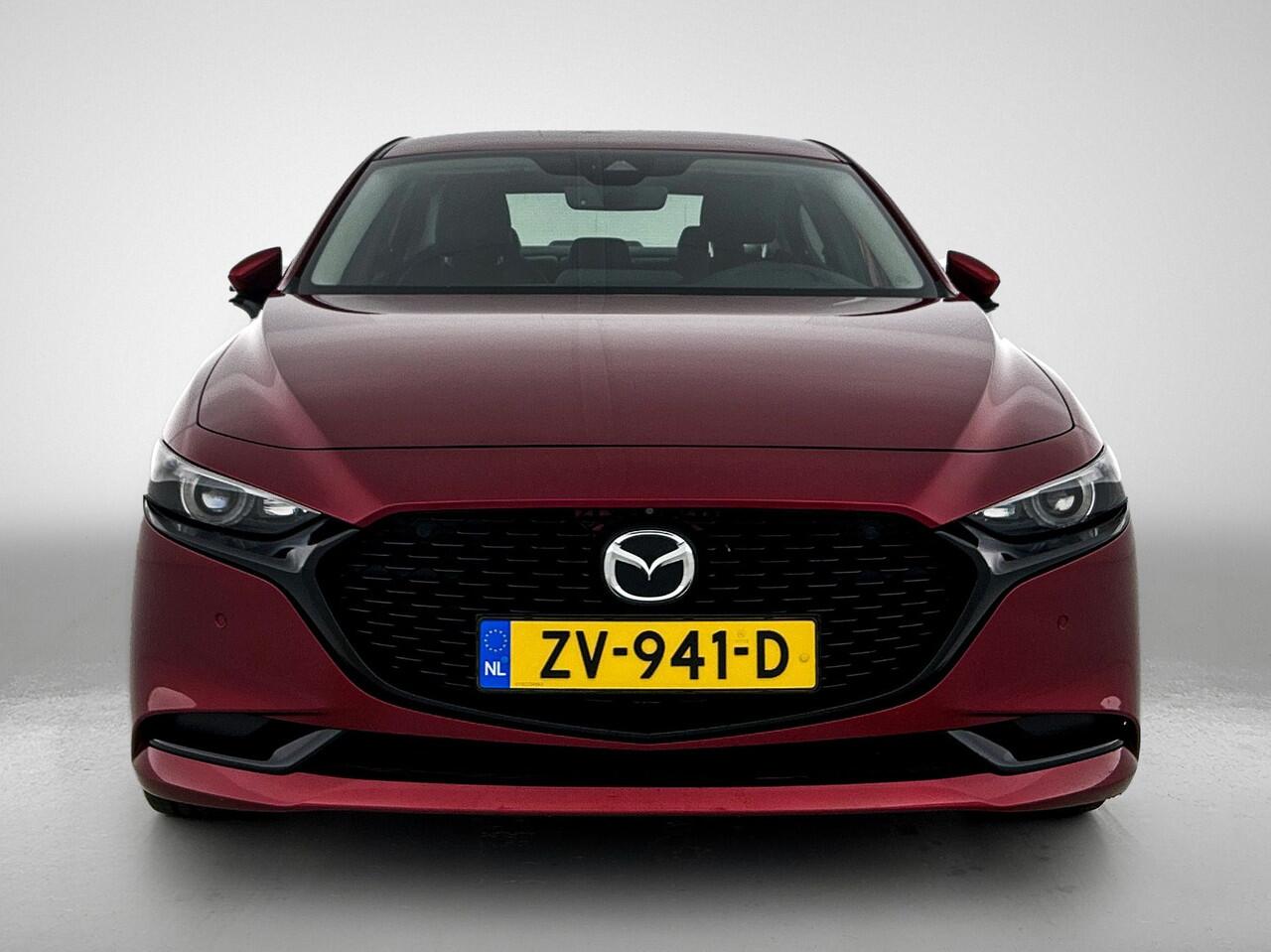 Mazda 3 2.0 e-SkyActiv-G M Hybrid 122 Luxury | Leer | Bose | 360 camera