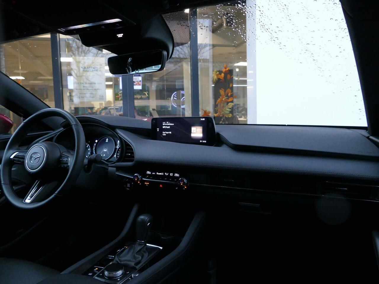 Mazda 3 2.0 e-SkyActiv-X M Hybrid 186 Exclusive-line | Leder | Shadowline Pack | RIJKLAARPRIJS!