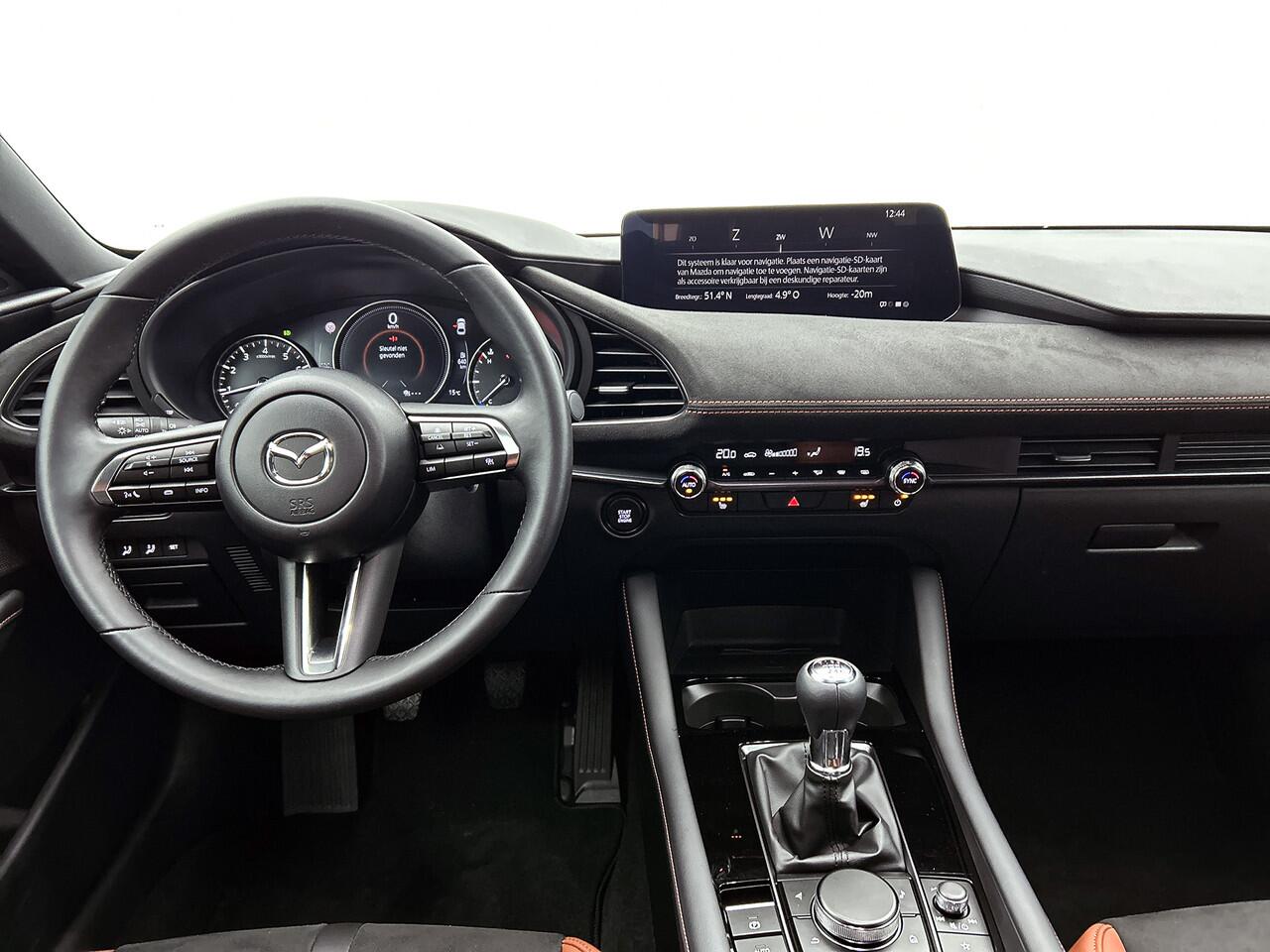 Mazda 3 2.5 e-SkyActiv-G M Hybrid 140 Nagisa | Uniek interieur