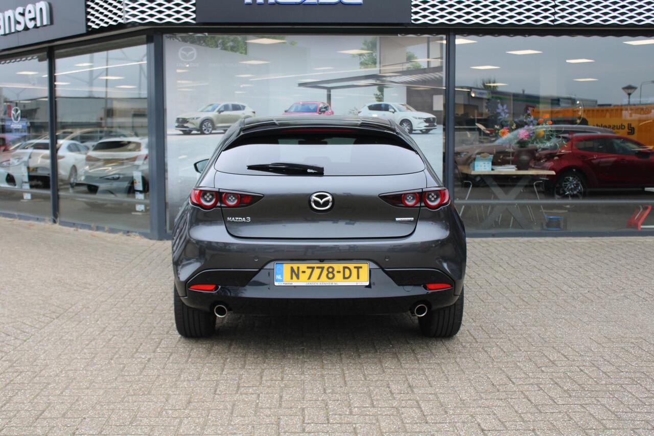 Mazda 3 HB 2.0 e-SkyActiv-G 150 M Hybrid Sportive , Adap Cruise, Clima, HUD, PDC, Stoelverwarming, Stuurverwarming, Camera, Navi, Apple Carplay