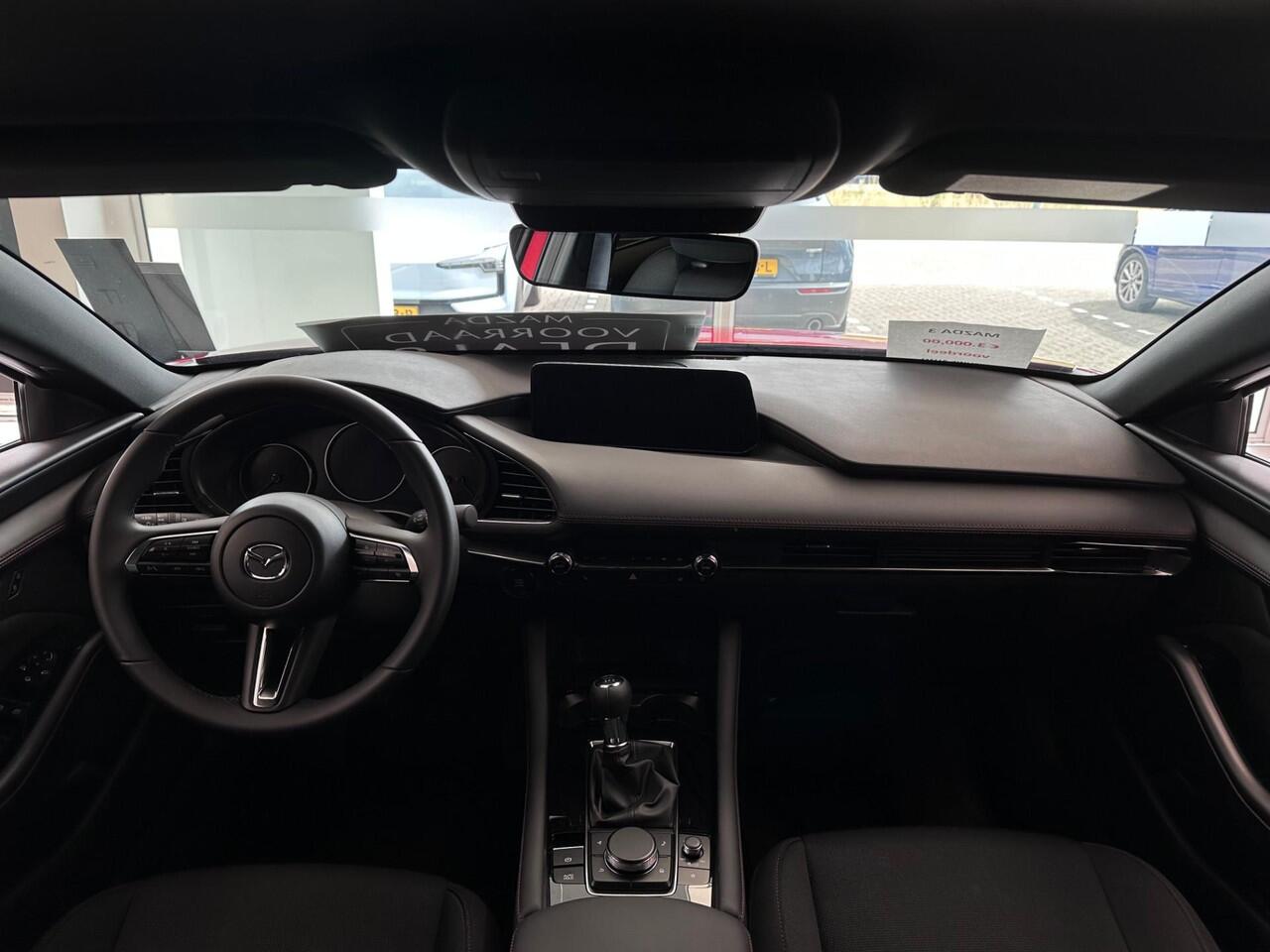 Mazda 3 2.0 e-SkyActiv-G M Hybrid 150 Homura | Rijklaar | Apple Carplay | Parkeersensor | Stoelverwarming