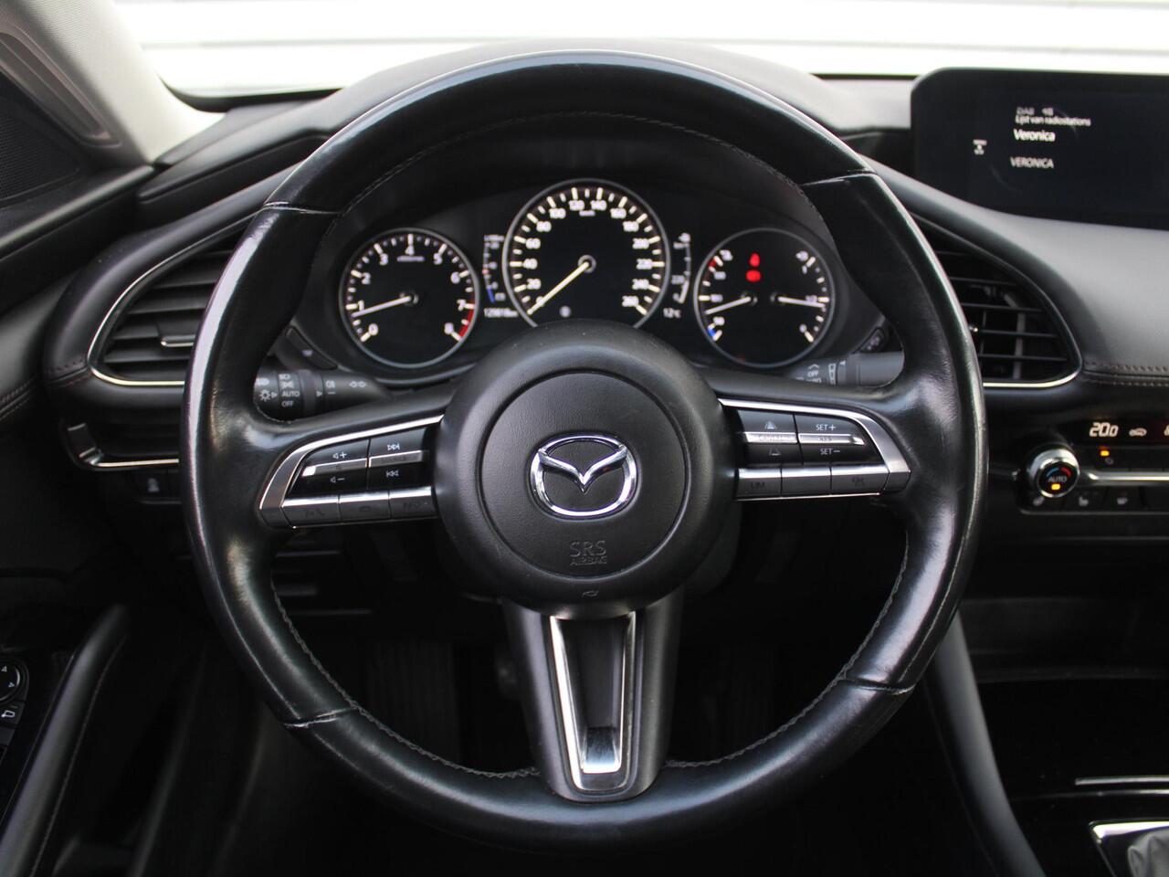 Mazda 3 2.0 e-SkyActiv-G M Hybrid 122PK 6MT Comfort | BTW Auto | Navi | Leder | Keyless | Camera | Elek. Stoelvers. |