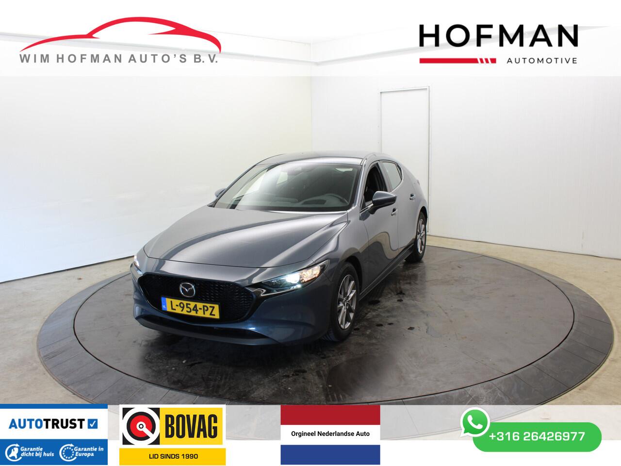 Mazda 3 2.0 e-SkyActiv-X M Hybrid 195pk Camera Head-Up Cruise Dhoek Stoel + Stuur verw