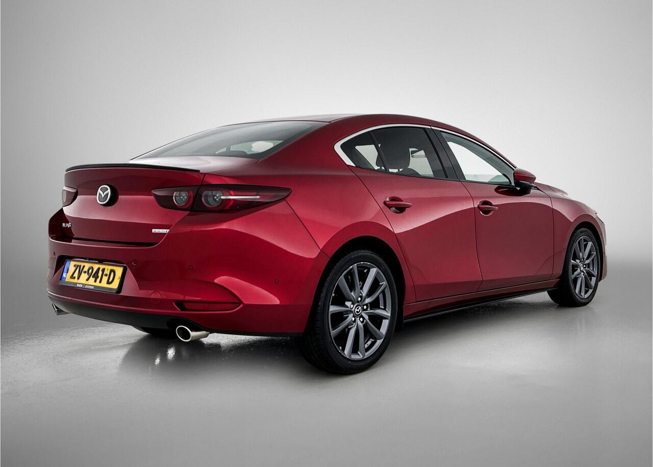 Mazda 3 2.0 e-SkyActiv-G M Hybrid 122 Luxury | Leer | Bose | 360 camera