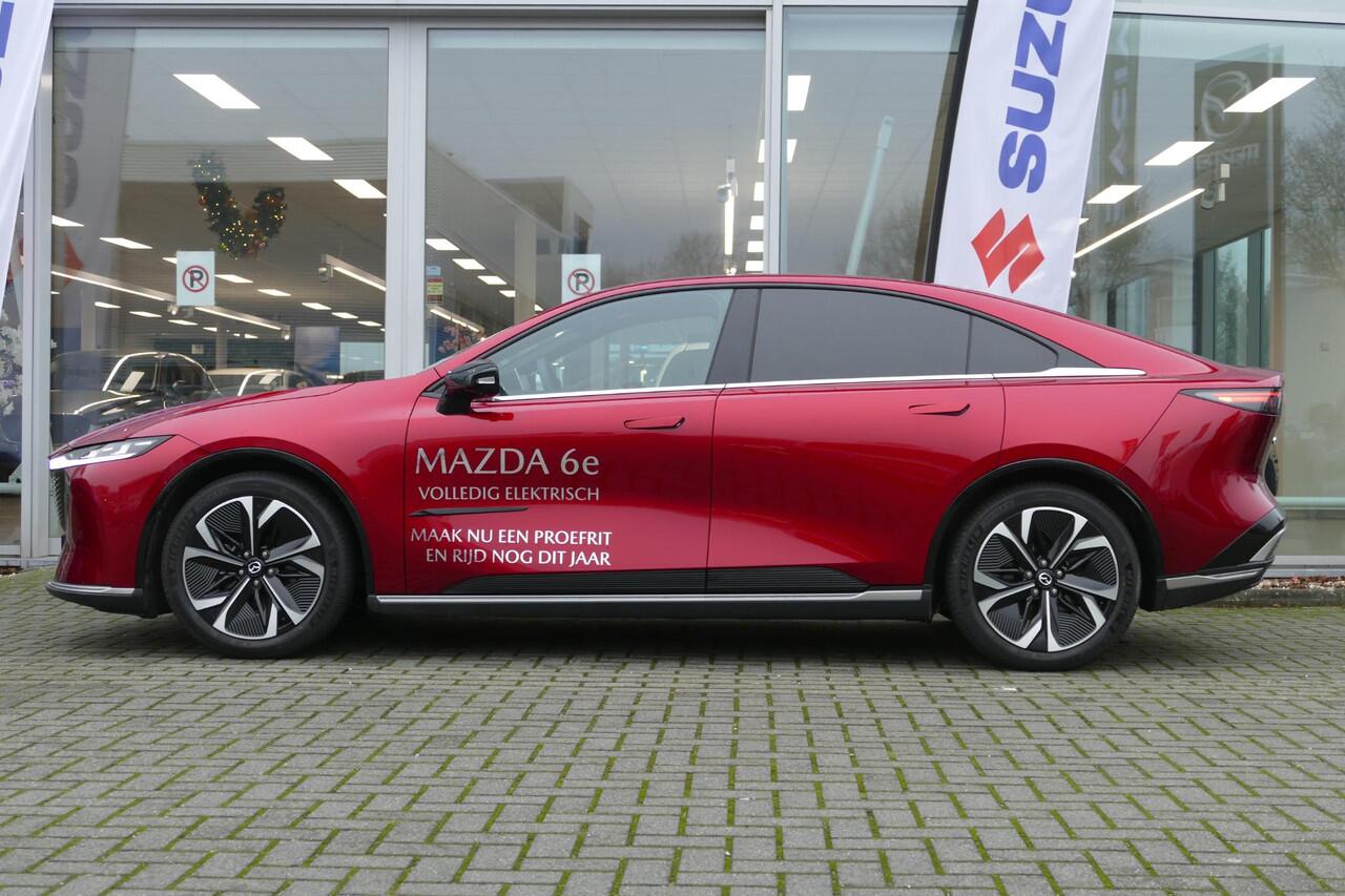 Mazda 6 6e Takumi 68.8 kWh |17% bijtelling| Stuurwiel verwarming | Apple-carplay | Headup-display | Rijklaarprijs|