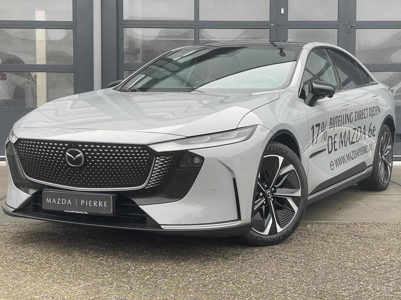 Mazda 6 6e Takumi Plus Long Range 80 kWh | NAVI | PANORAMADAK | 19 INCH LMV | 17% BIJTELLING WINTERPAKKET | 360 CAMERA | FULL LED