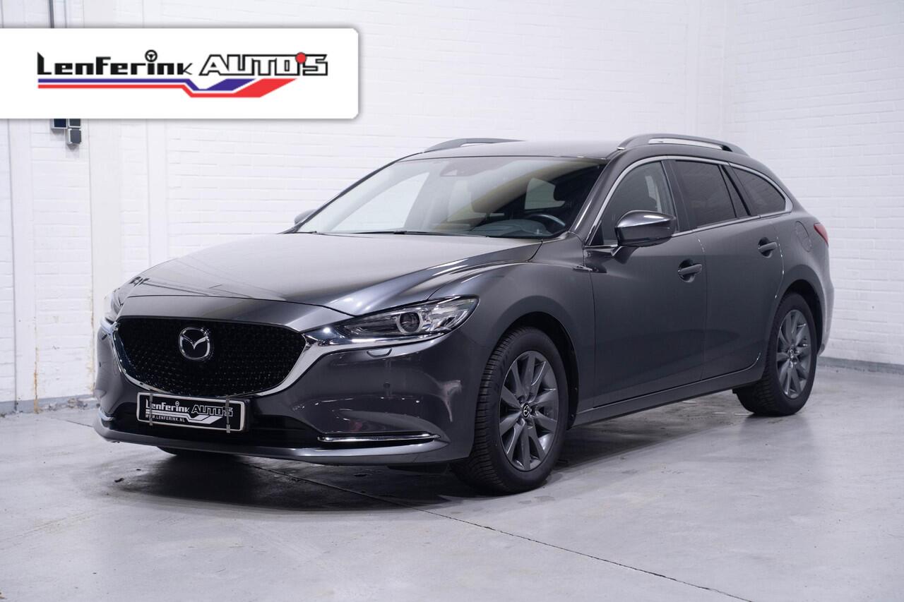 Mazda 6 Sportbreak 2.0 SkyActiv-G 165 Centre-Line HUD Afneembare trekhaak Stoelverwarming Camera 360 PDC ECC Apple ACC DAB