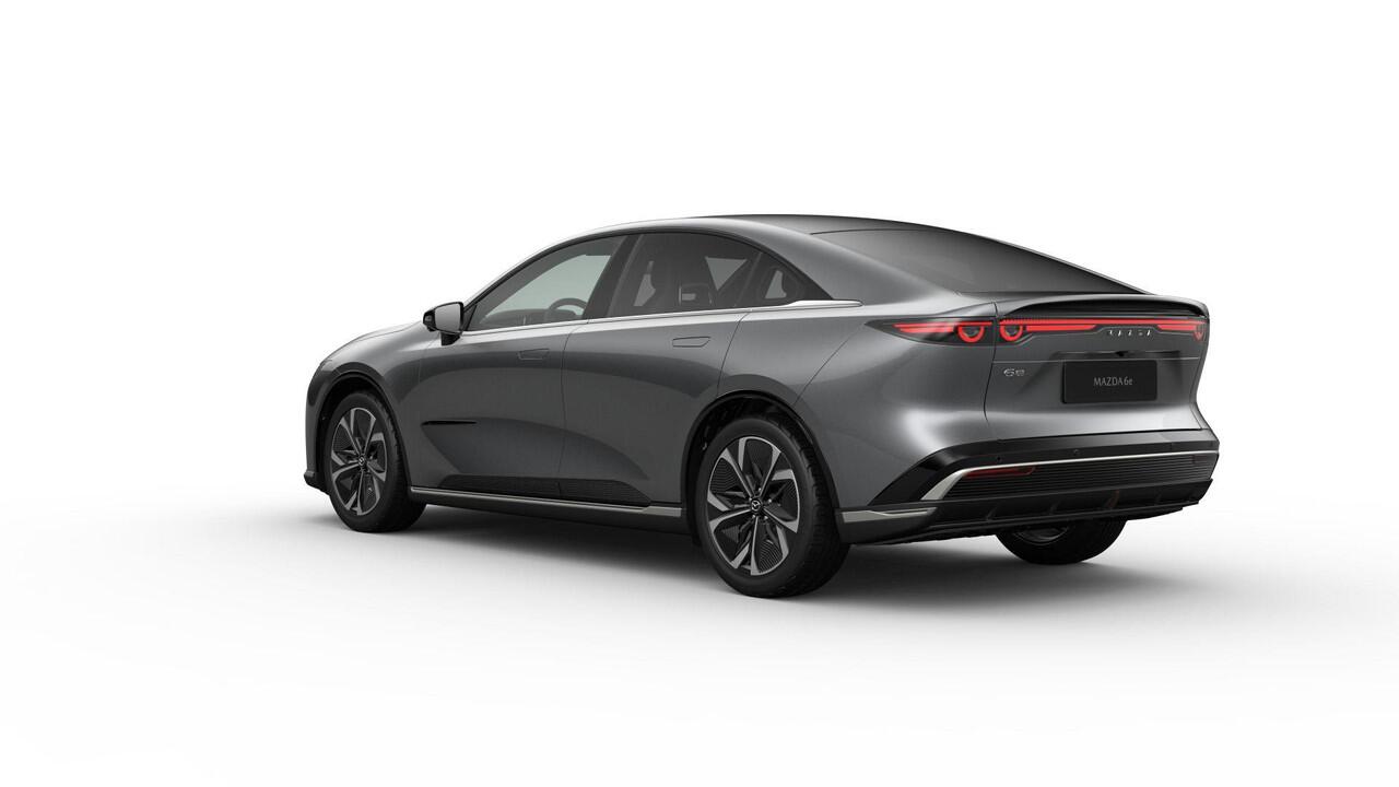 Mazda 6 6e Takumi Long Range 80 kWh / Machine Grey / Zwart kunstleder