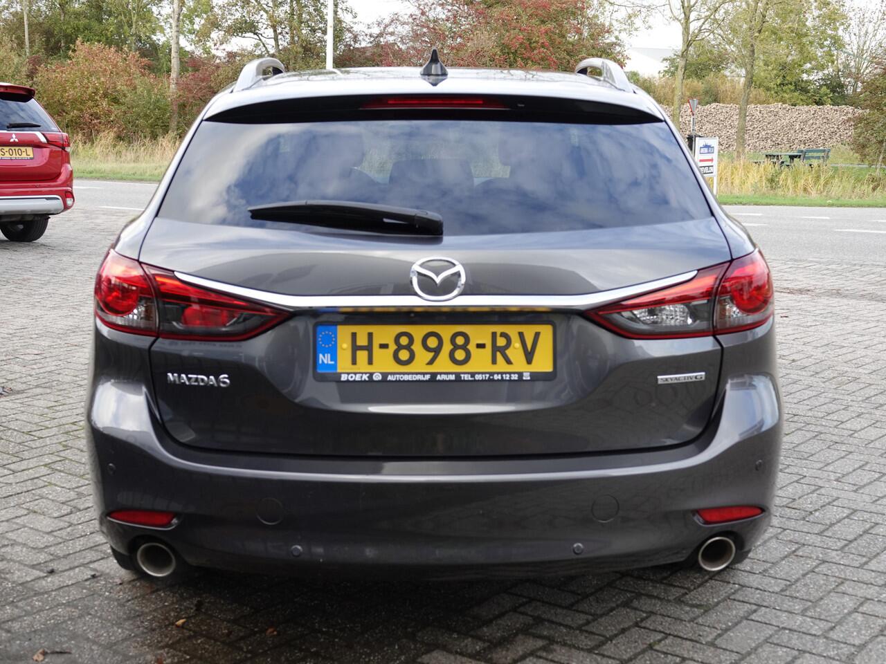 Mazda 6 Sportbreak 2.0 SkyActiv-G 165PK Comfort AUTOM. | HUD | NAVI | DODE HOEK | ECC | ACC