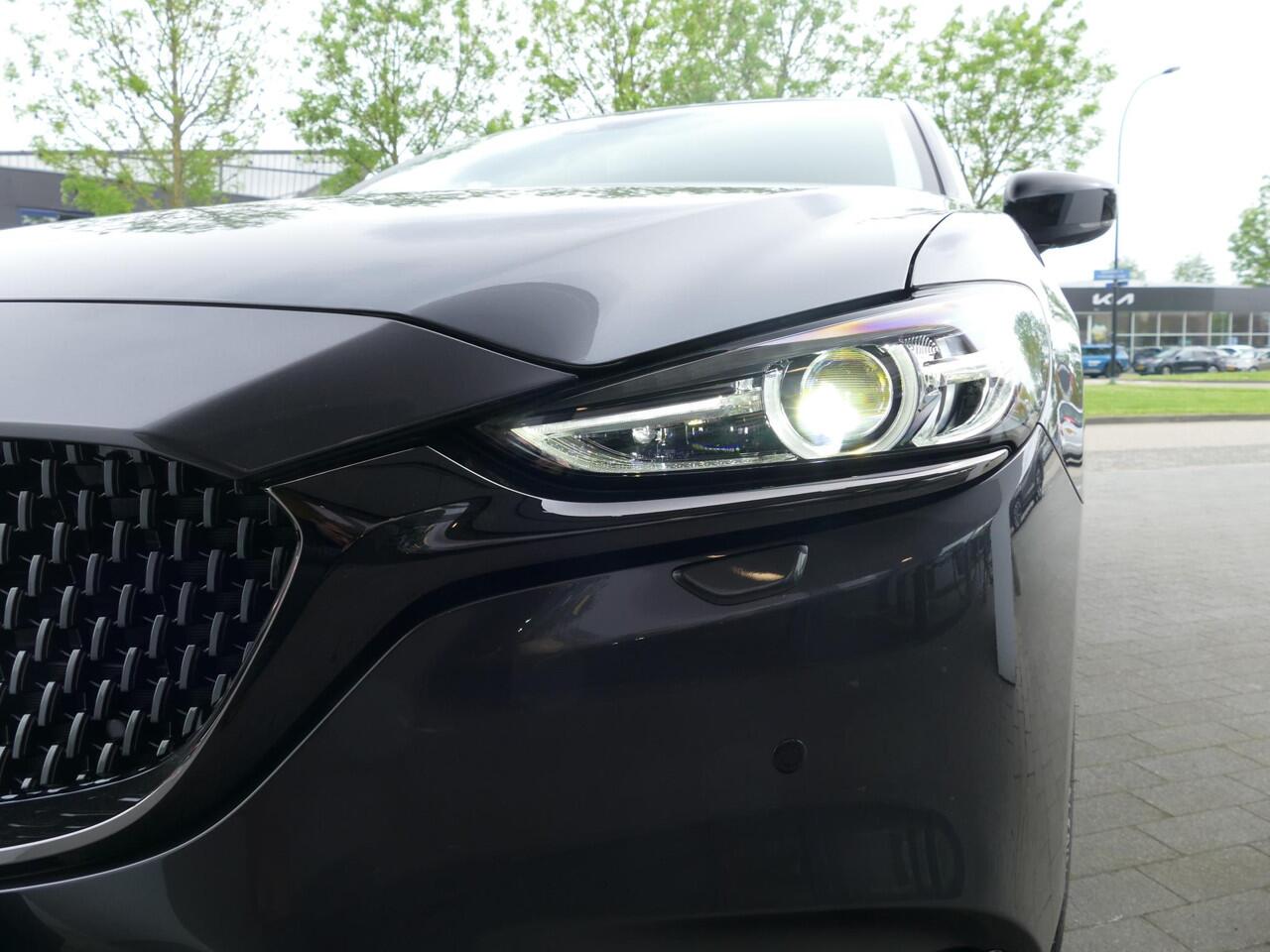 Mazda 6 Sportbreak 2.5 SkyActiv-G 194 Homura | AUTOMAAT | Rood Lederen Bekleding | Sunroof | Afneembare trekhaak| RIJKLAARPRIJS!