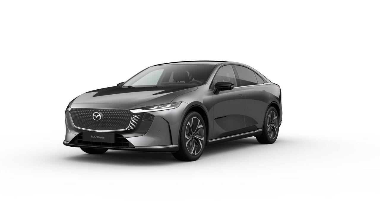 Mazda 6 6e Takumi 68.8 kWh / Machine Grey / Zwart kunstleder