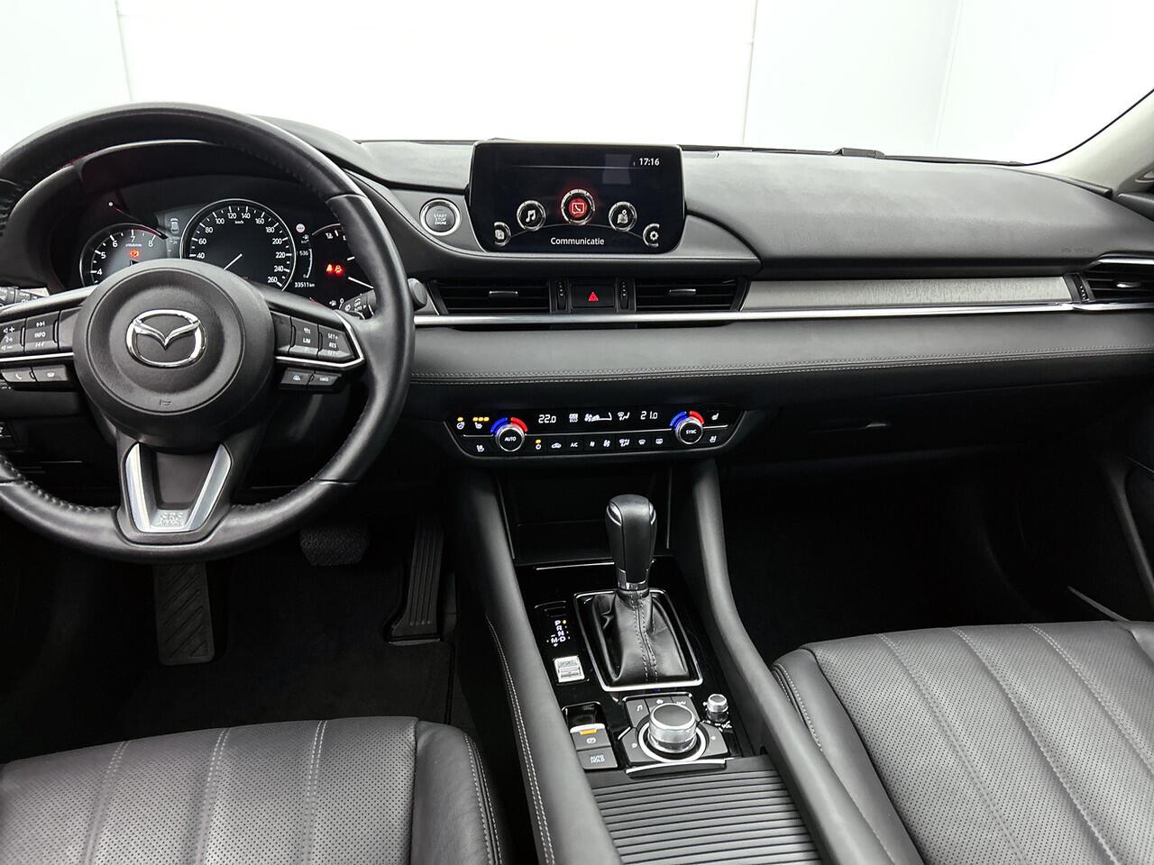 Mazda 6 Sportbreak 2.0 SkyActiv-G 165 Exclusive Line | Comfort Pakket | 360 Camera | BOSE | Leder |