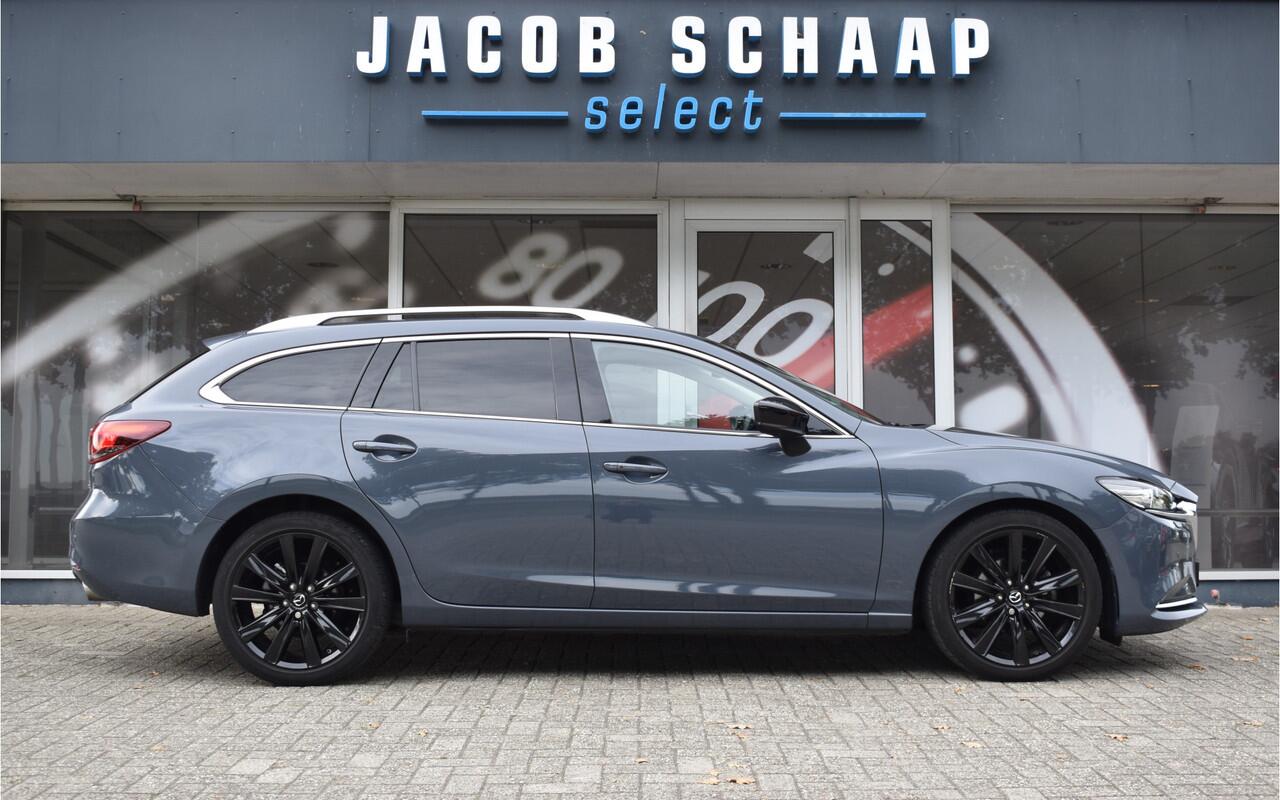 Mazda 6 Sportbreak 2.0 SA G 165 Luxury Automaat / Navi / Adap. Cruise / 19" LM / Carplay / Cameras / Keyless / Stoelverw. + ventilatie