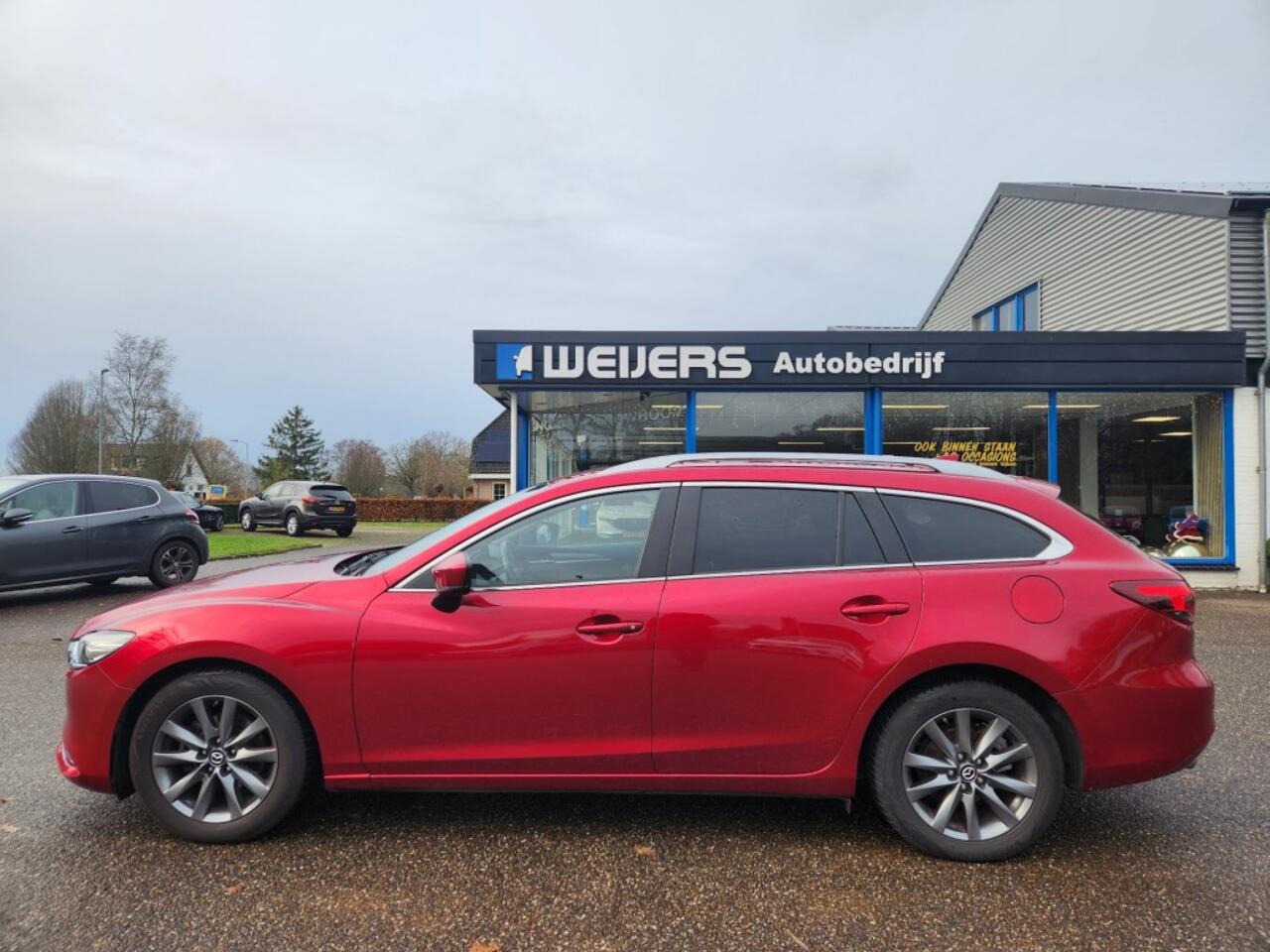 Mazda 6 2.0 165pk Automaat, Business, Adapt. Cruise, 360 camera, Leder, Apple/Android