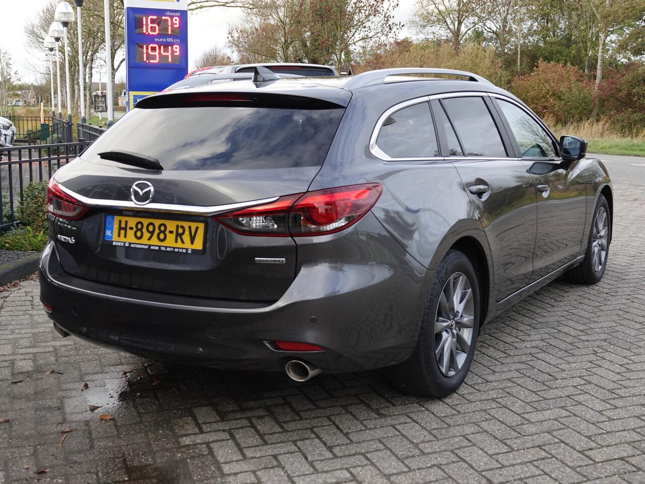 Mazda 6 Sportbreak 2.0 SkyActiv-G 165PK Comfort AUTOM. | HUD | NAVI | DODE HOEK | ECC | ACC
