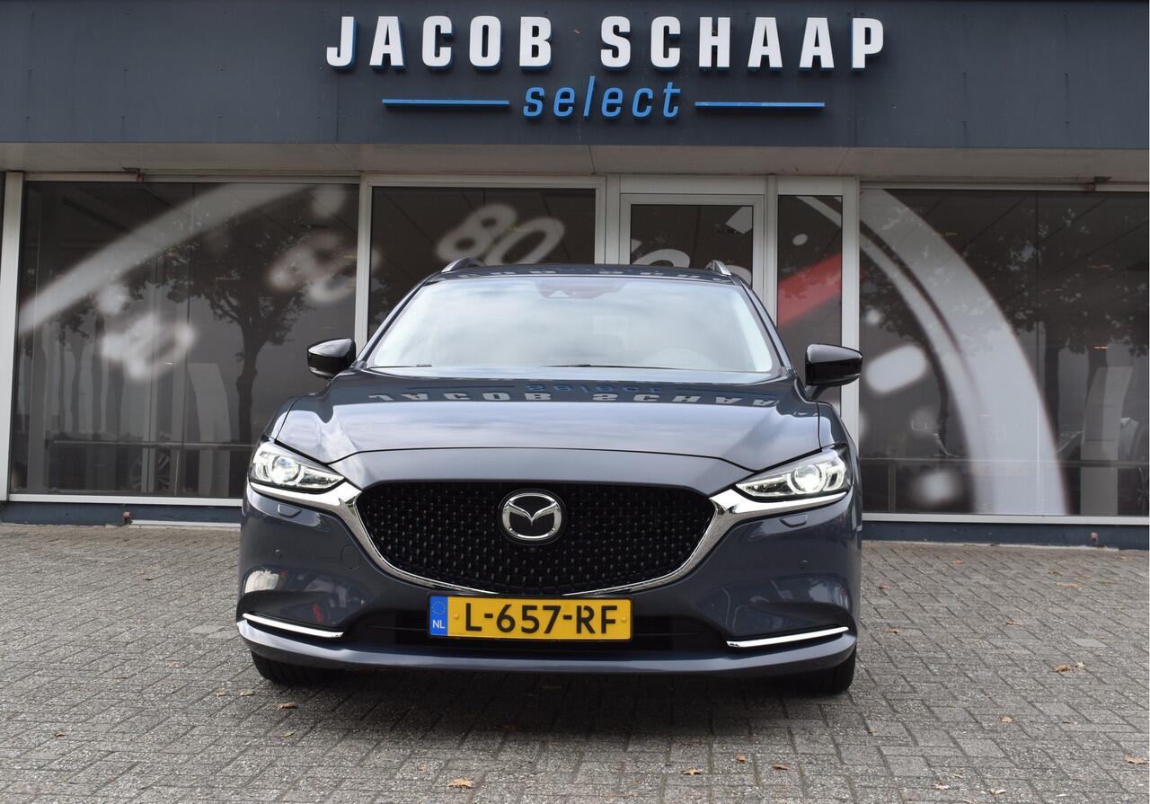 Mazda 6 Sportbreak 2.0 SA G 165 Luxury Automaat / Navi / Adap. Cruise / 19" LM / Carplay / Cameras / Keyless / Stoelverw. + ventilatie