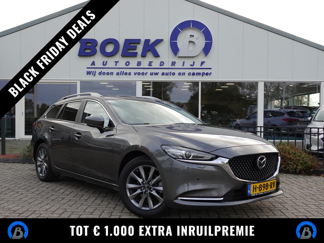 Mazda 6 Sportbreak 2.0 SkyActiv-G 165PK Comfort AUTOM. | HUD | NAVI | DODE HOEK | ECC | ACC