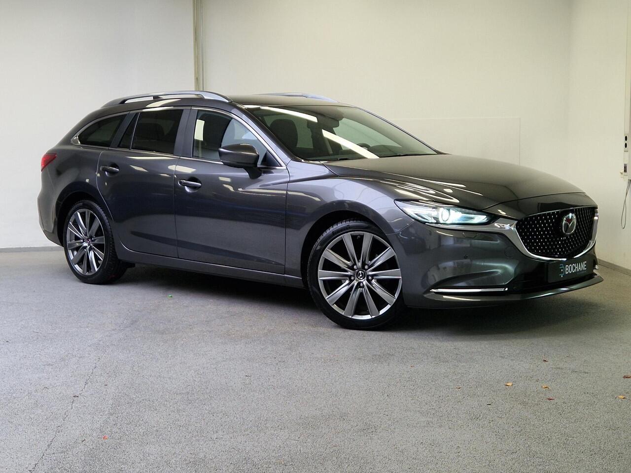 Mazda 6 Sportbreak 2.0 SkyActiv-G 165 Luxury | TREKHAAK | CARPLAY | LEDER | HEAD-UP | STOELKOELING |