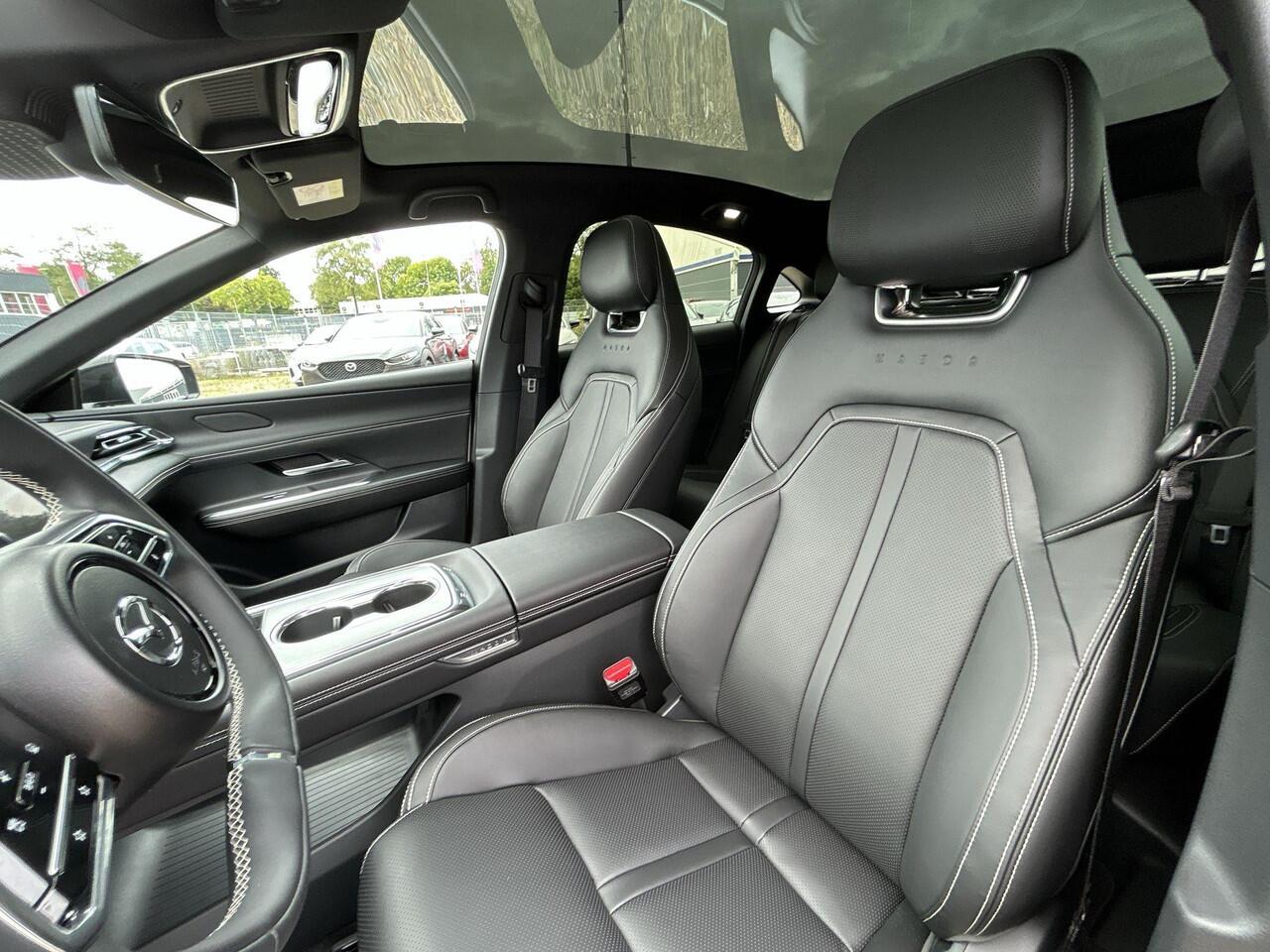 Mazda 6 6e Takumi 68.8 kWh | Rijklaar | 17% Bijtelling | 360 Camera | Stoelverwarming | Panorama dak