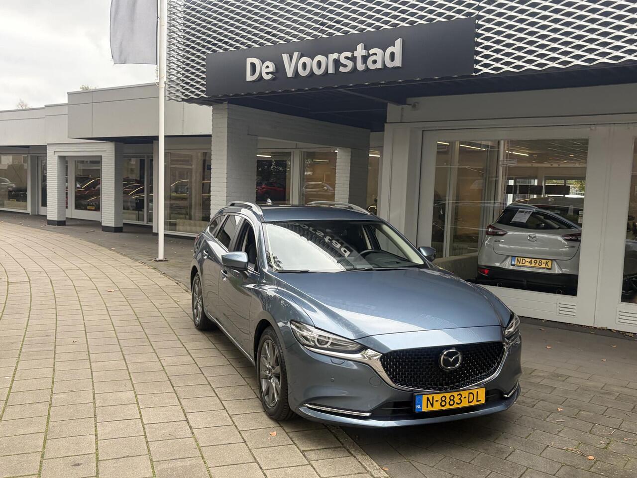 Mazda 6 Sportbreak 2.0 SkyActiv-G 165 Business | Automaat | Trekhaak | Leder |Ned. auto | dealer onderhouden
