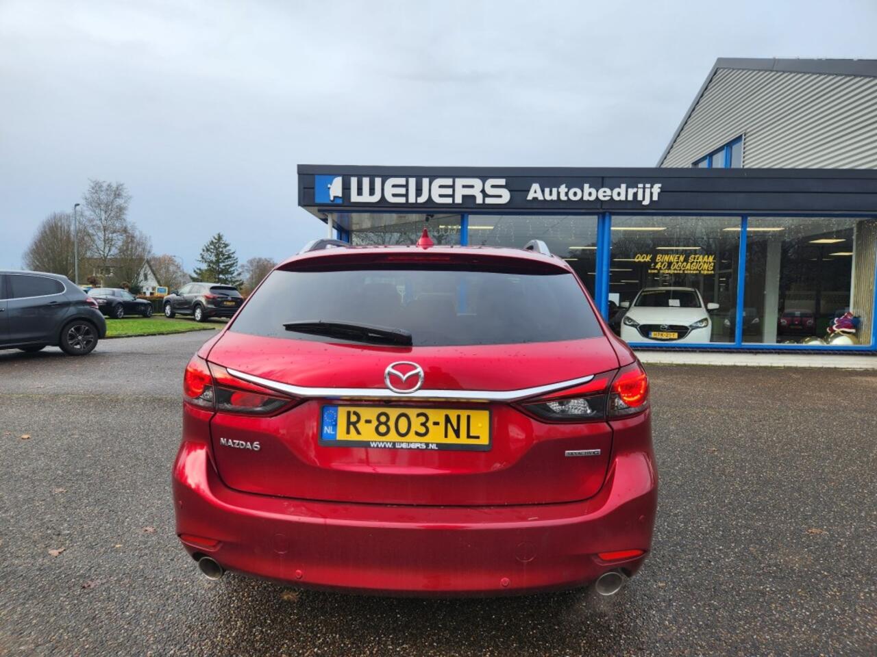 Mazda 6 2.0 165pk Automaat, Business, Adapt. Cruise, 360 camera, Leder, Apple/Android