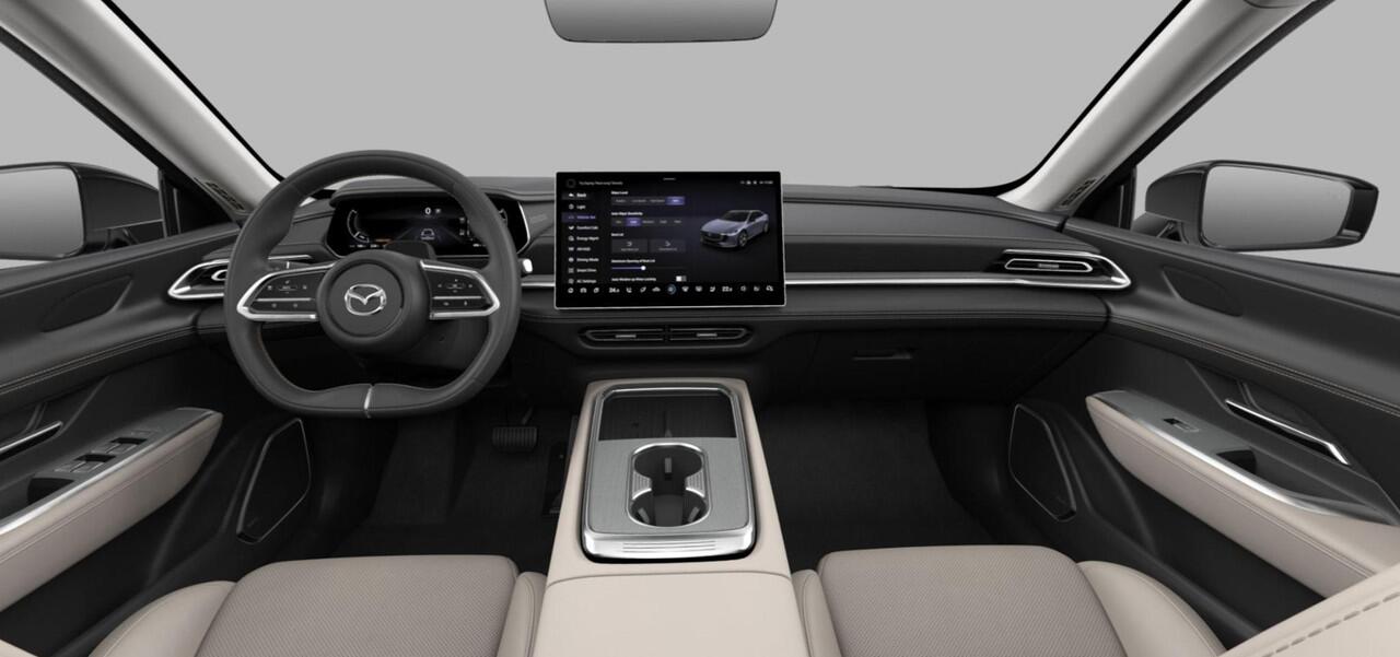 Mazda 6 6e Takumi 68.8 kWh 258 PK RWD | Beige leder + lichte hemelbekleding