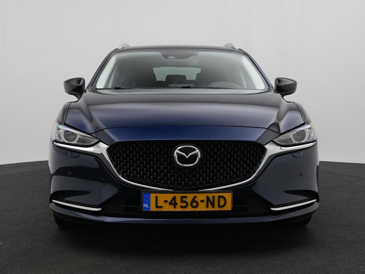 Mazda 6 Sportbreak 2.0 SkyActiv-G Sportive automaat met afneembare trekhaak en all-weather banden : dealer onderhouden