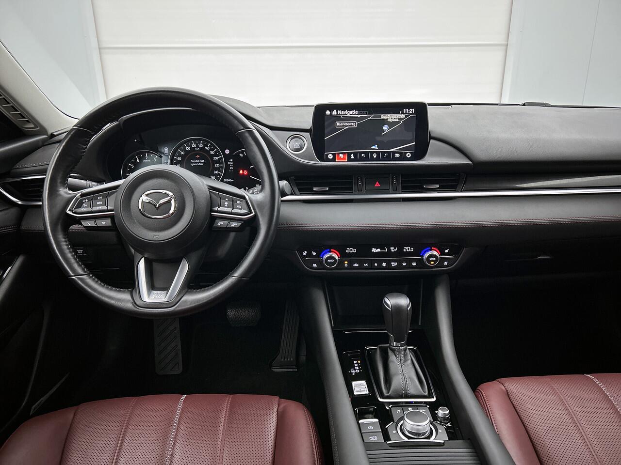 Mazda 6 Sportbreak 2.0 SkyActiv-G 165 Sportive automaat | Leder | 360 camera | Carplay | Company Car BLACK FRIDAY DEAL