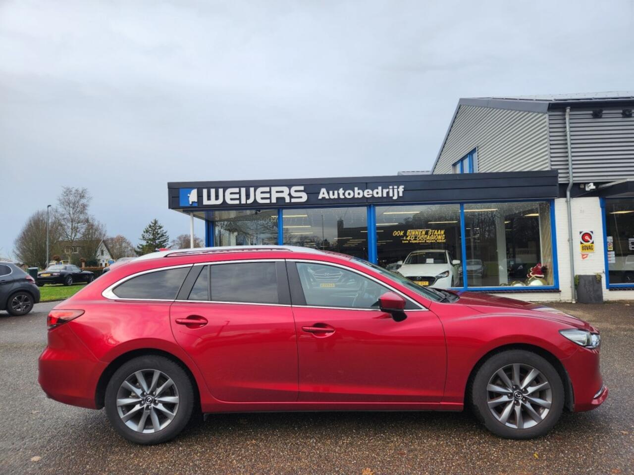 Mazda 6 2.0 165pk Automaat, Business, Adapt. Cruise, 360 camera, Leder, Apple/Android