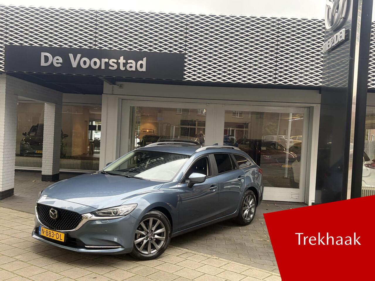 Mazda 6 Sportbreak 2.0 SkyActiv-G 165 Business | Automaat | Trekhaak | Leder |Ned. auto | dealer onderhouden